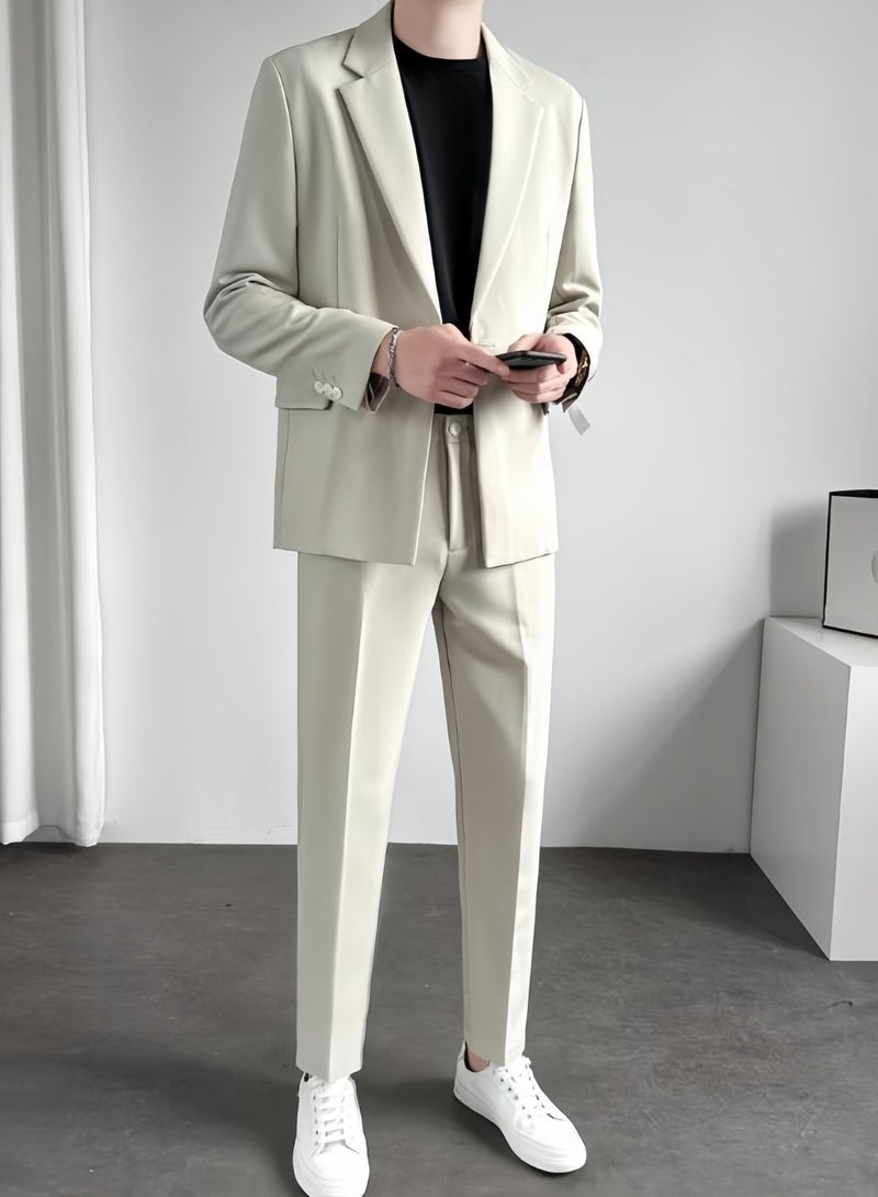 KUYING New Men's Casual Suit Set  - Image 3