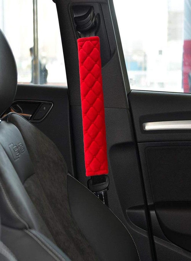 MIRKOO Car Seat Belt Cover Pad, 2-Pack Soft Car Safety Seat Belt Strap Shoulder Pad for Adults and Children, Suitable for Car Seat Belt, Backpack, Shoulder Bag, Laptop Computer Bag - Image 3