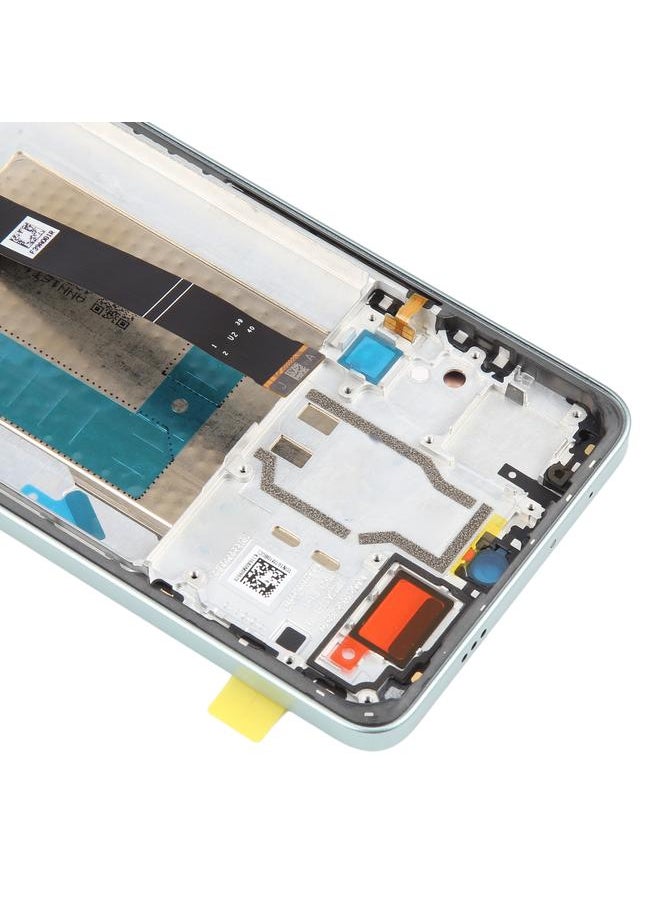 erorex - Replacement For Xiaomi Redmi Turbo 3 Original LCD Screen Digitizer Full Assembly with Frame Green - Image 1