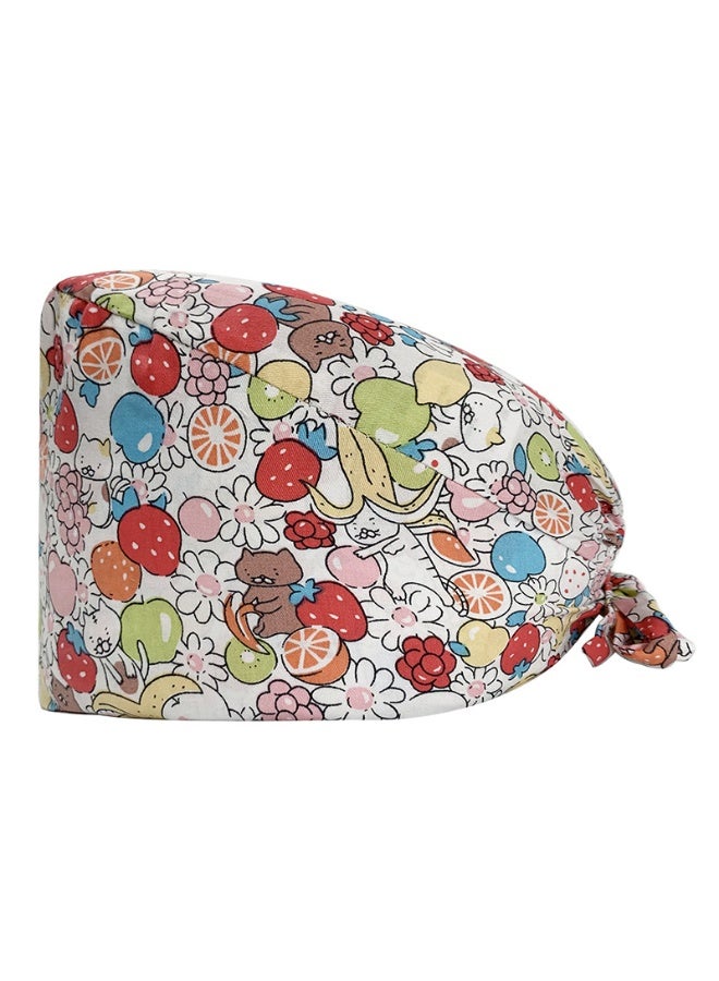 NIBEMINENT Hospital Nurse Scrubs Cap Beautician Scrub Hat Pet Shop Surgery Cap Dentist Cap Doctor Scrub Cap Long Hair Hat Accessories