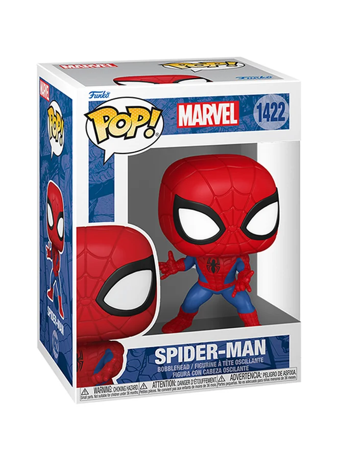 فانكو Pop! Marvel: Marvel New Classic - Spider- Man, Collectable Vinyl Figure - Gift Idea - Official Merchandise - Toys for Kids & Adults - Movies Fans - Model Figure for Collectors and Display - 82500