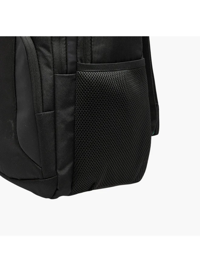 Lee Cooper Men Textured Backpack with Adjustable Shoulder Straps - 17x31x44 cm