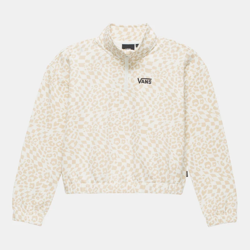 VANS Kids' Printed Half-Zip Jacket