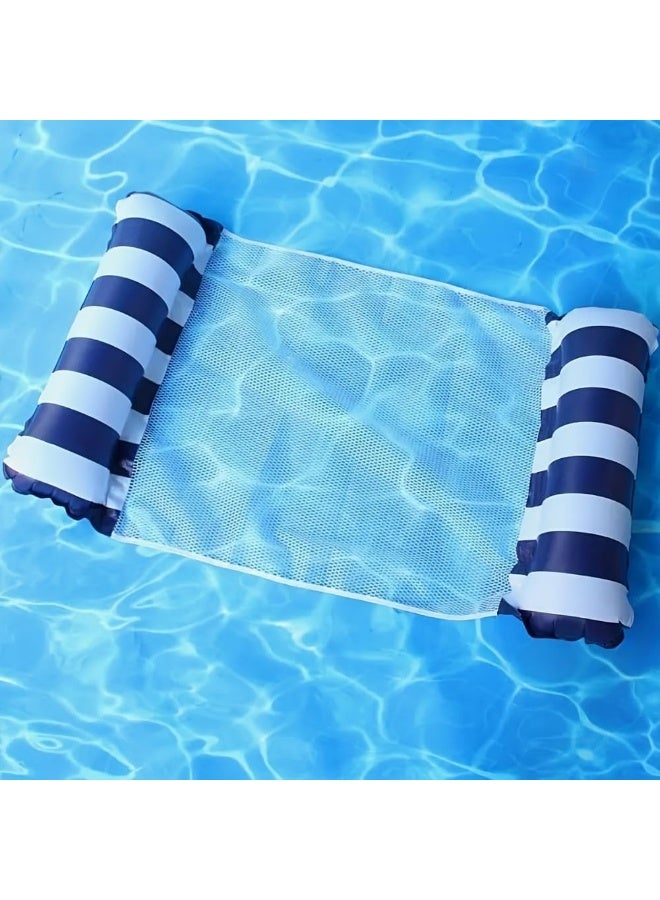 Generic Swim Rings, Inflatable Hammock Bed | Comfortable Floating Water Mattress | Portable, Leak-Proof, Lightweight Design for Pool, Beach, Summer Relaxation & Vacation Fun - Image 3