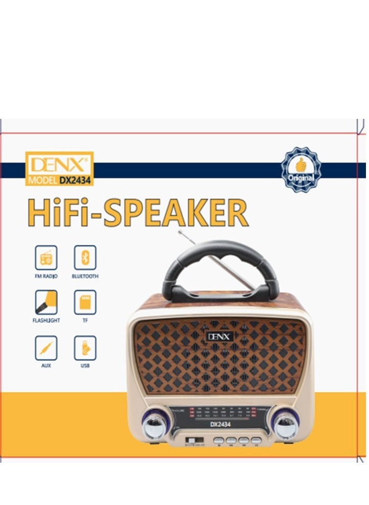 Denx Hifi-Speaker & Radio Dx2434  - Image 2