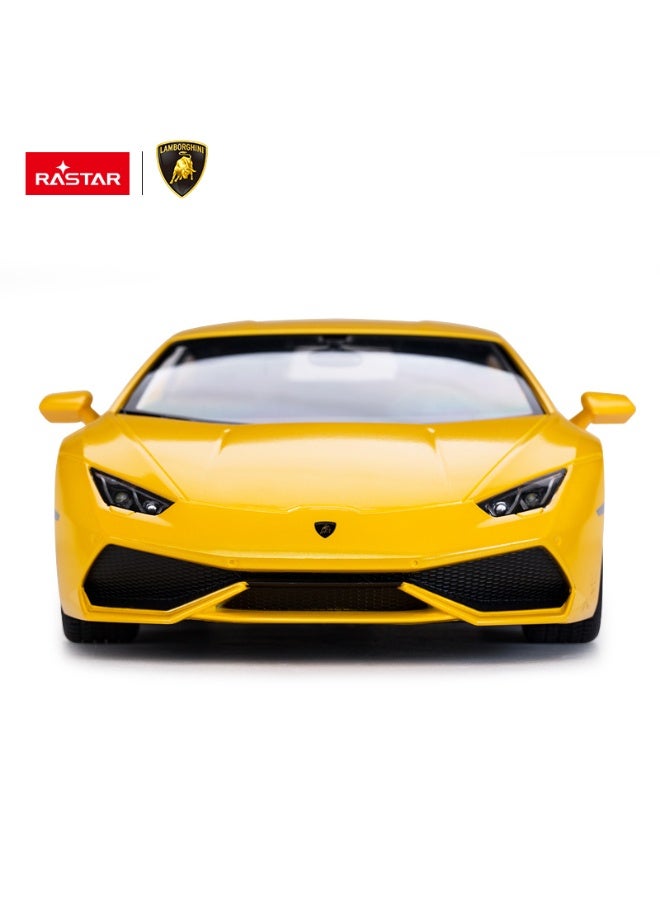 Rastar 1:14 Scale Lamborghini Huracan LP610-4 Remote Control Car, Officially Licensed Lamborghini RC Toy Car for Kids - Image 2