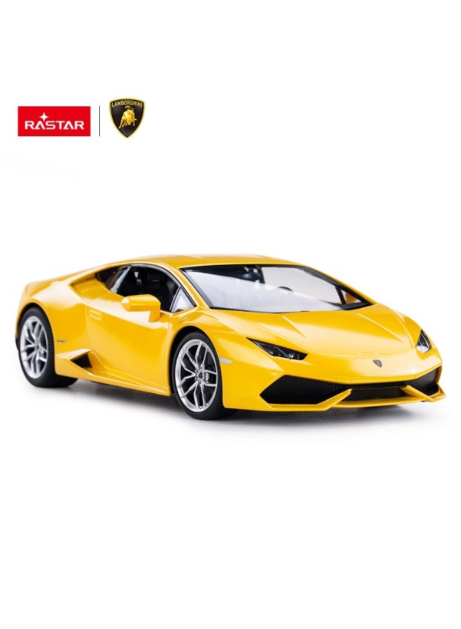 Rastar 1:14 Scale Lamborghini Huracan LP610-4 Remote Control Car, Officially Licensed Lamborghini RC Toy Car for Kids - Image 3