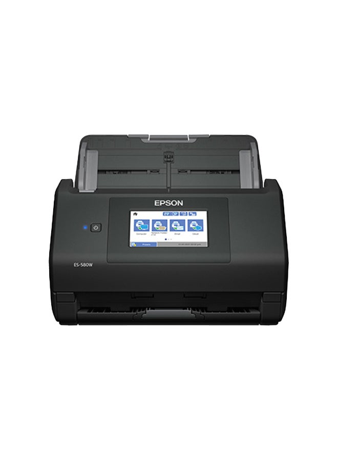 EPSON WorkForce ES-580W Wireless Auto-Sheet Feed Scanner WiFi Connected Black - Image 2