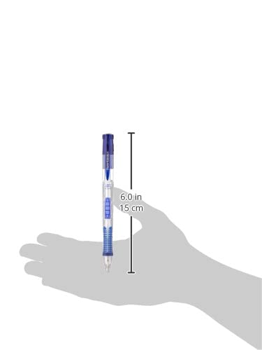 Paper Mate Clearpoint Mechanical Pencils 0.7mm HB #2 Pencil Set Art Supplies Teacher Supplies Sketching Drafting Pencils College School Blue Barrels 12 Count - Image 3