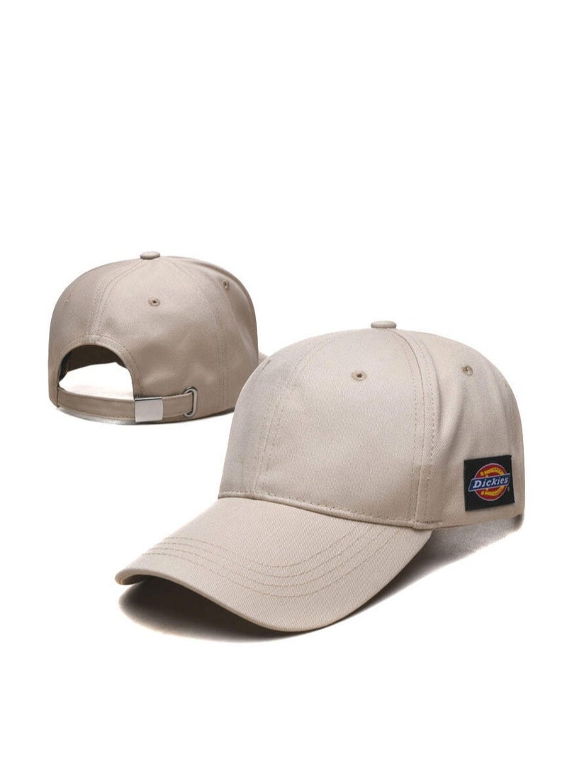 ديكيز Beige Canvas Cap: Logo - Patch Clean Vibe