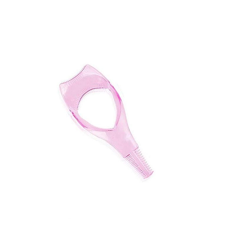 1Pcs Pink  1Pcs Blue Plastic Eyelashes Tools 3 in 1 Mascara Applicator Guard Eyelash Guide Eye Makeup Tool For Women Girls