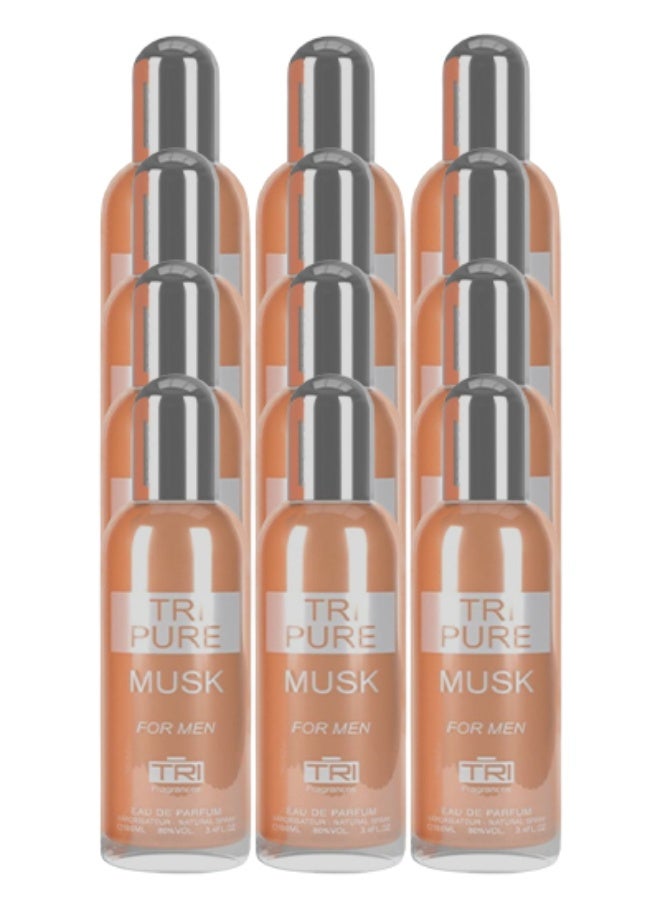 تي أر آي 12 قطع عطر المسك النقي للرجال 100 مل - Image 1
