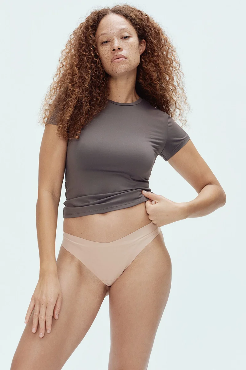 H&M 3 Pack High Leg Brief