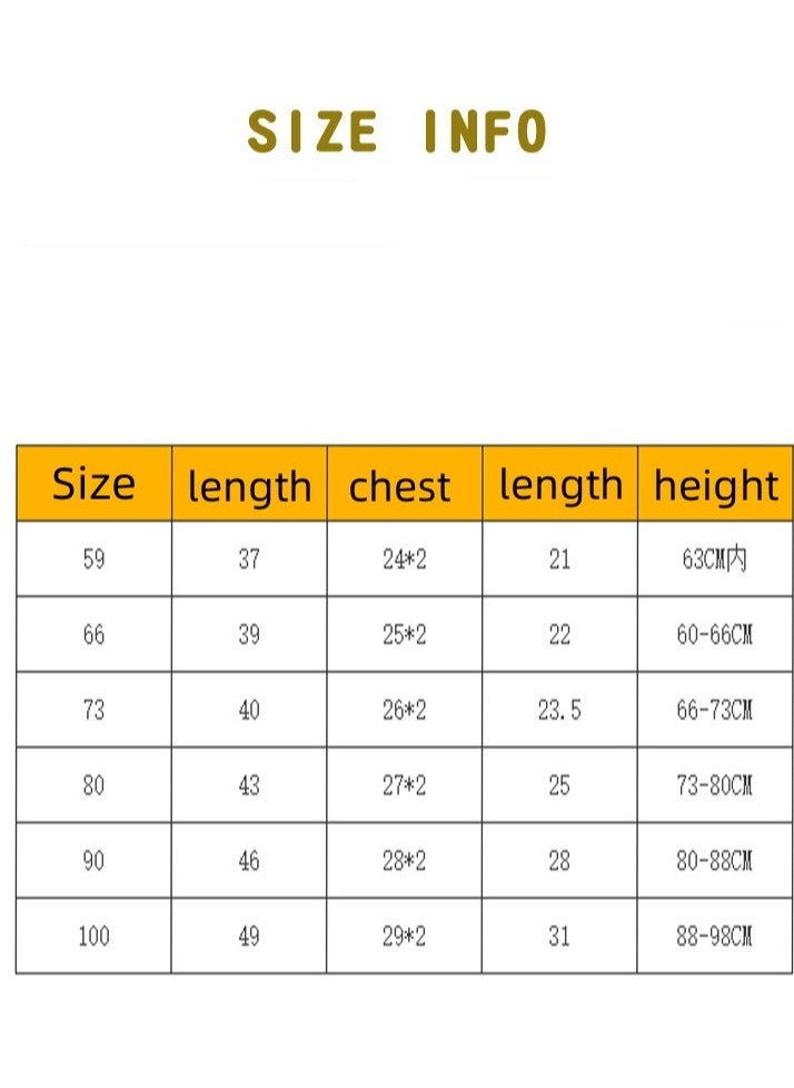 5-Piece Set Of pure Cotton Jumpsuits For Infants And Young Children, Short-Sleeved Crawling Clothes - Image 2