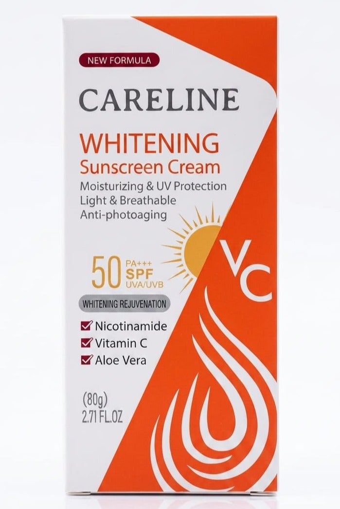 كريم تبييض بعامل وقاية 50 SPF من الشمس - 80 ج