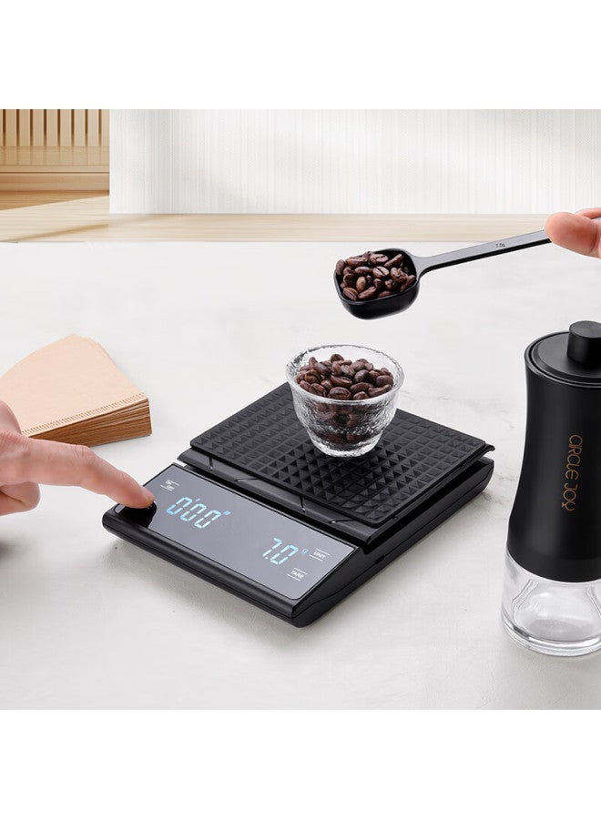 CircleJoy Circle Joy Hand Drip Coffee Pot Set Gift Box Hand Grinder Handheld Coffee Bean Grinder Hand Punch Pot Set Plus - Image 4