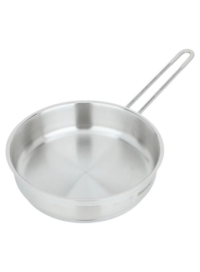 Hascevher Handle Steel Pan, 22 x 6 cm - Red - Image 3