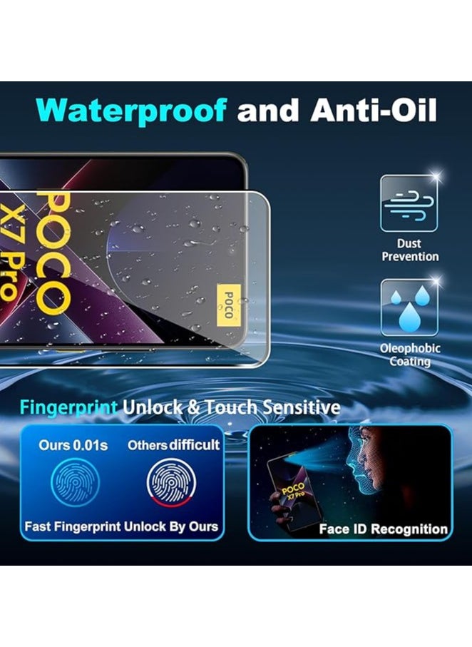 Generic - 2 in 1 For Xiaomi POCO X7 Pro Screen & Camera Protection - High transparency full coverage security protector - Image 1