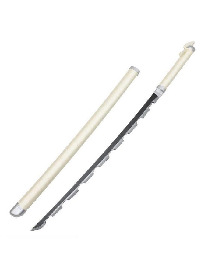 Trunkin Trunkin 12 Years & More Katana For Cosplay Life Size Replica Wooden Toy Anime Accessory Toy Collectible | Wooden Sword (Inosuke Hashibira Nichirin)  - Image 1