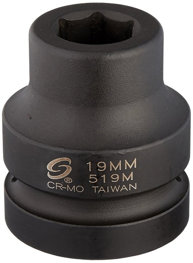 Sunex Tools Sunex 519M 1-Inch Drive 19mm Impact Socket - Image 1