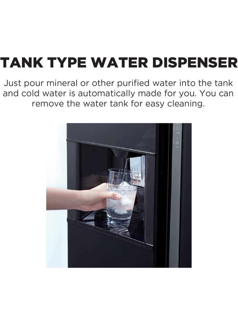 HITACHI 700L Gross Capacity  Side By Side Refrigerator with Inverter Compressor, 2 Door Fridge, Dual Fan Cooling, Quick Freezing, Touch Panel, Ice & Water Dispenser RSX700GPUK0GBK Glass Black - Image 5
