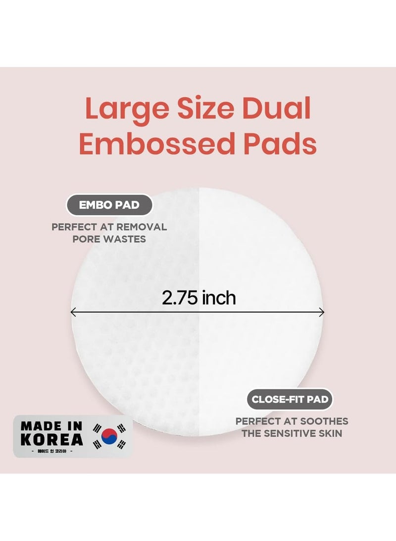 Moms Bath Recipe 60pcs Korean Salicylic Acid Trouble Clear Pad - AHA BHA PHA Exfoliating Face Pads for Acne & Oily Skin - Removes Blackheads, Whiteheads & Clogged Pores - Image 4