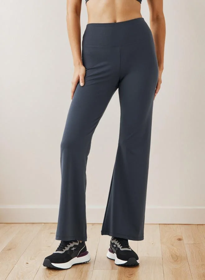 ADOT by Splash 2 Way Stretch Flared Leggings