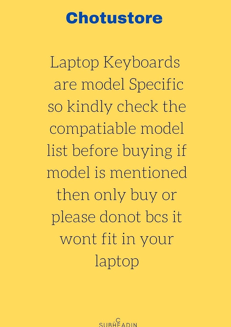 Swiztek لوحة مفاتيح لابتوب تناسب لينوفو آيديا باد 330-15 330-15AST 330-15IGM 330-15IKB 330-15ICH 330-15ARR تخطيط أمريكي (بدون إضاءة خلفية) - Image 4