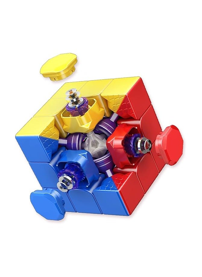 CuberShop Moyu Super RS3M 2022 3x3 MagLev Speed Cube, moyu RS3 M MagLev Professional 3x3 Stickerless Speed Cube, Upgraded Ver. of The Moyu RS3M 2021 & 2020 (Super RS 3M Series MagLev Pro Version)