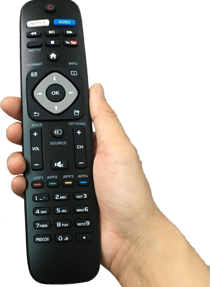 ELTRAZONE "Replacement Remote Control for Philips Smart TV – Compatible with URMT39JHG003, 39PFL2608, 39PFL2608/F7, 39PFL2608F7" - Image 3