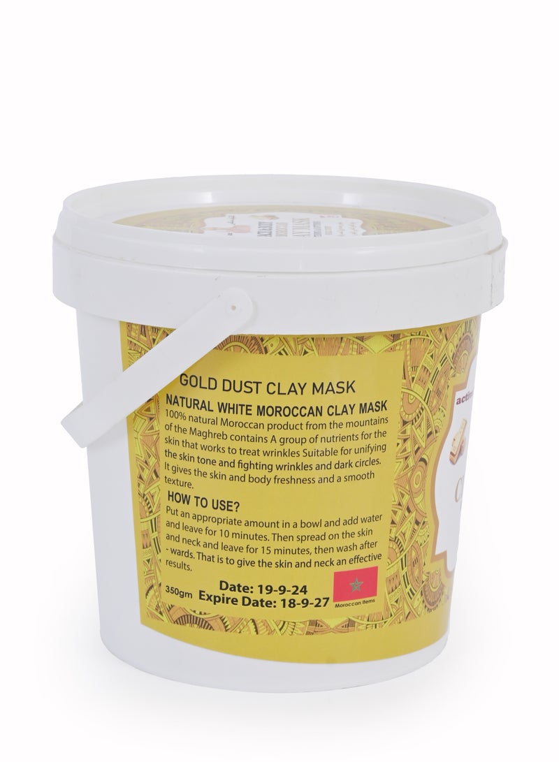 activemax Moroccan Powder Clay Mask with Gold - Image 2
