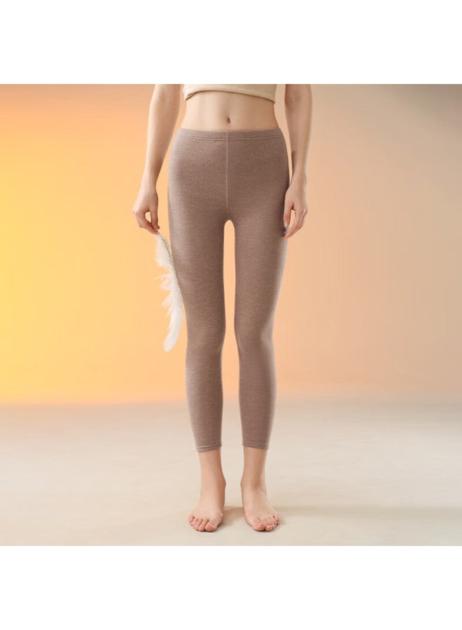 Me Feeling Women's Cashmere Warm Pants Autumn Winter New Slim Fit Inner Wear Fleece Lined High Waist Antibacterial German Velvet Leggings