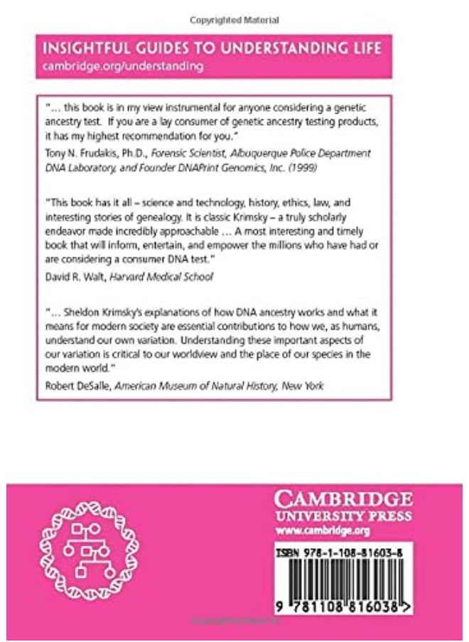 Cambridge University Press Understanding DNA Ancestry  - Image 2