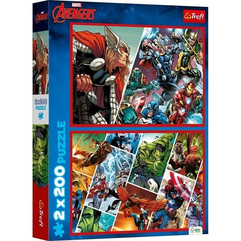 Trefl - Avengers 2x200 Puzzle - 13318