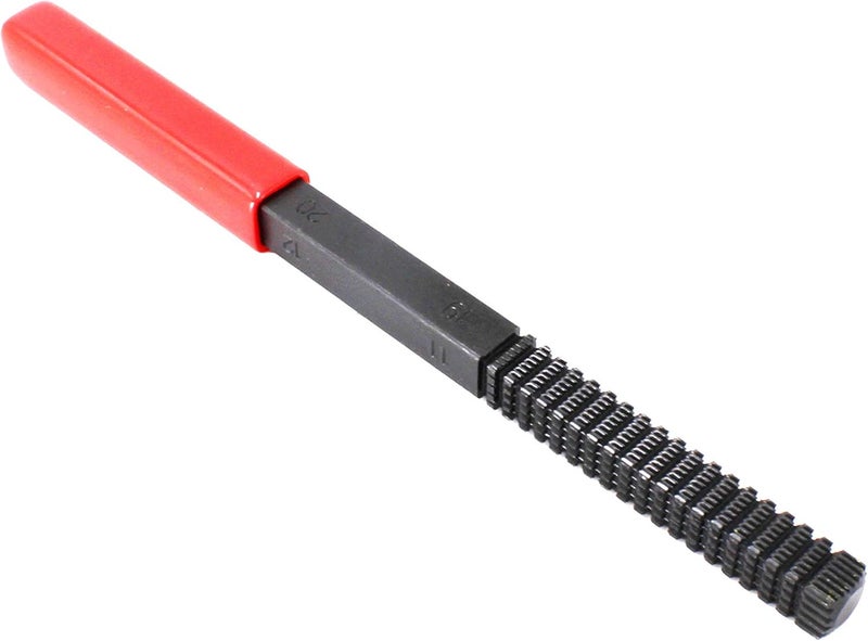 HFS (R)4PCS Thread Restoring Thread Repair File Set - High Carbon Steel Thread Repair Tool for Metric Threads (G Thread-4PC) - Image 5