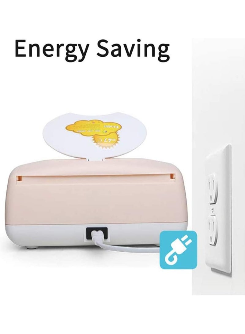 Baby Wipes Heater Case, Toddler Nursing Warm Wipes Low Energy Consumption Heating Box Care, Insulation Moisturizer Household Supply Heating Box, Wipe Warmer and Baby Wet Wipes Dispenser - Image 4