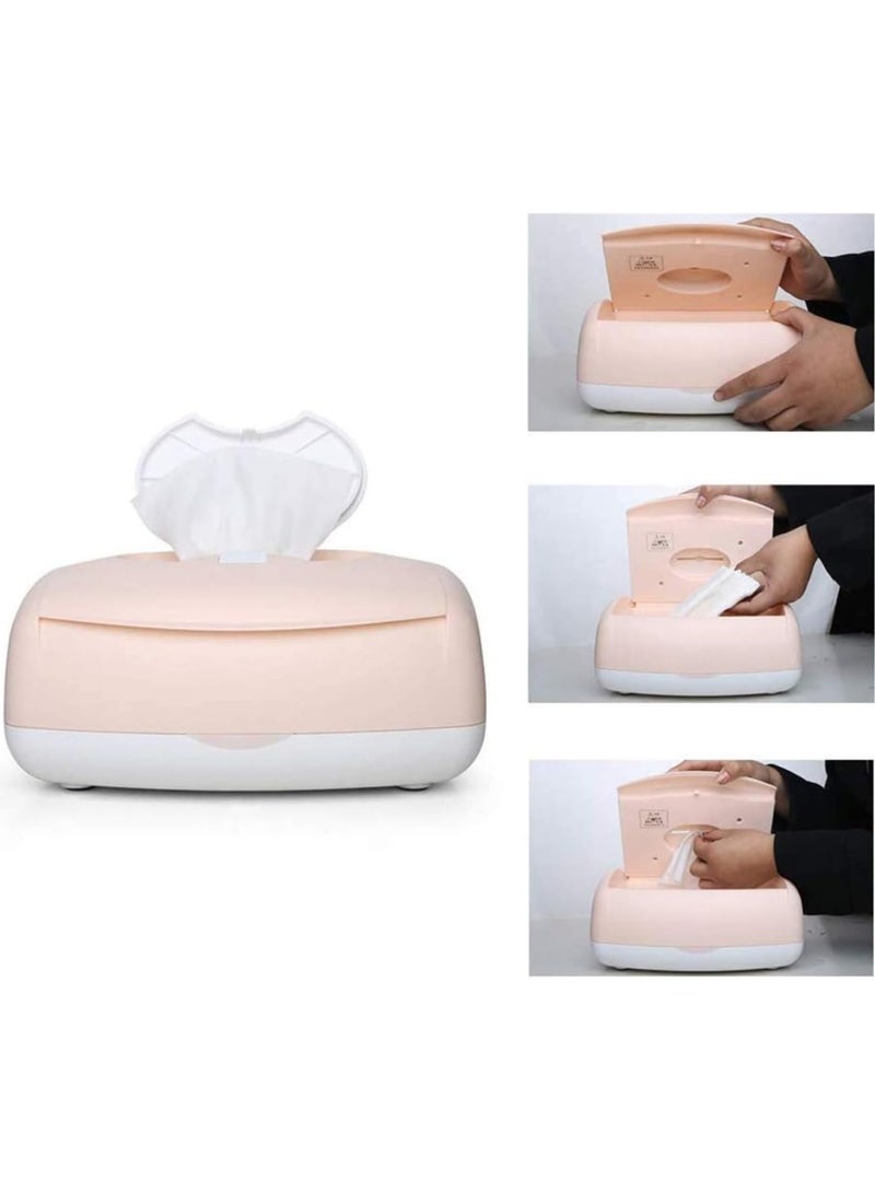 Baby Wipes Heater Case, Toddler Nursing Warm Wipes Low Energy Consumption Heating Box Care, Insulation Moisturizer Household Supply Heating Box, Wipe Warmer and Baby Wet Wipes Dispenser - Image 2
