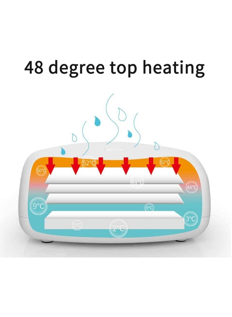 Baby Wipes Heater Case, Toddler Nursing Warm Wipes Low Energy Consumption Heating Box Care, Insulation Moisturizer Household Supply Heating Box, Wipe Warmer and Baby Wet Wipes Dispenser - Image 3