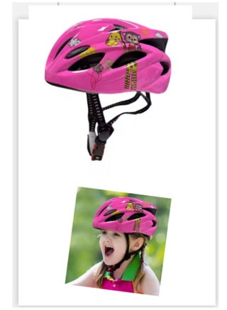 OASIS-TH Children's Helmet for Girls Boys, Adjustable Bicycle