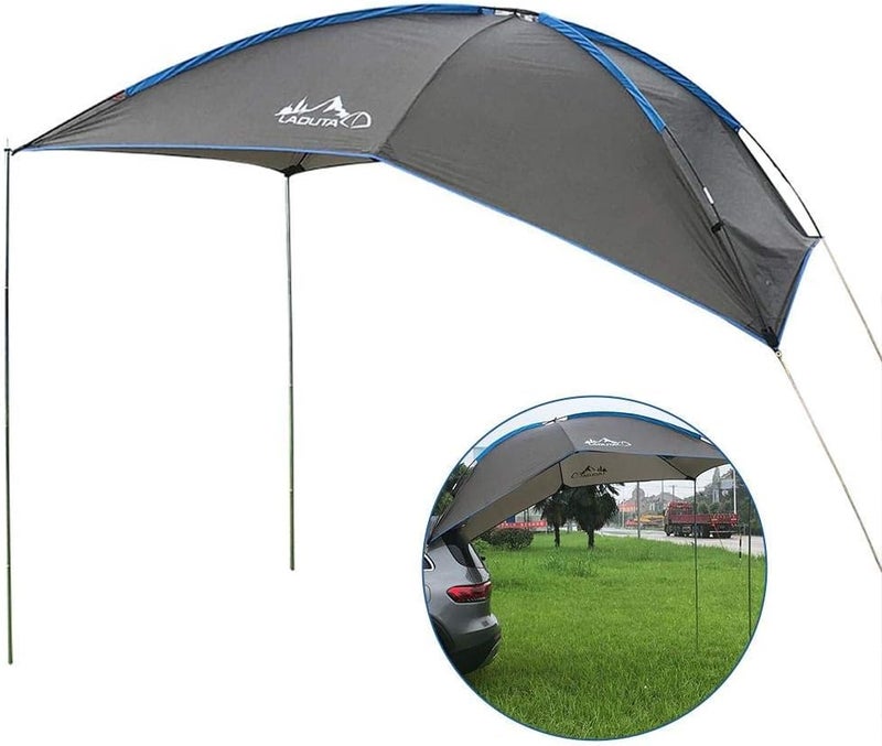Ivaner Car Rooftop Awning Waterproof Tear Resistant Auto Camping Tent Durable Car Side Awning Anti-UV Tent for SUV MPV Trailer Beach Camping Auto Traveling Tent - Image 1