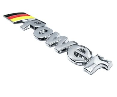OAN Power Emblem, Decorative Car Branding Logo (Germany Power Silver) - Image 2