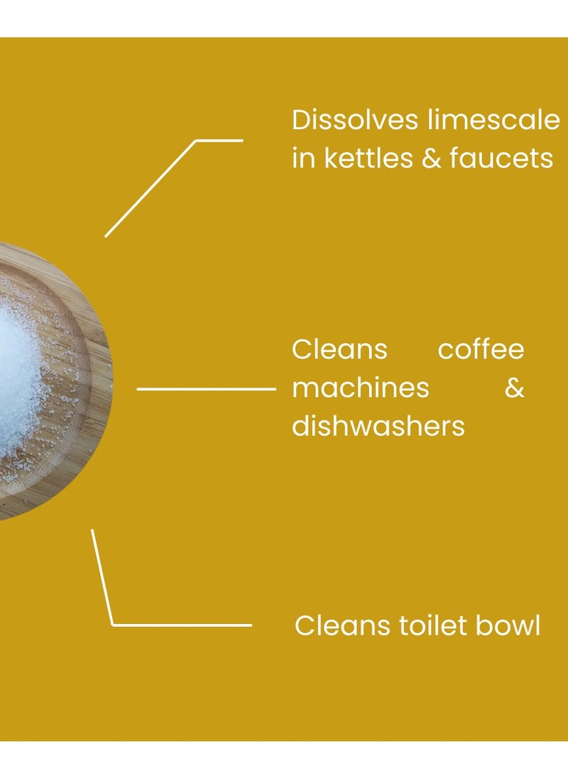 CITRIC ACID 100% pure - SANNA - Eco-Friendly Descaler and Cleaner – Ideal for Appliances, Surfaces, and DIY cleaning Solutions – Free from Harsh Chemicals – Made in UAE - 400G - pzsku/ZE5444D5ABFB94CCC1034Z/45/_/1737878112/2b162232-1a37-493f-a77c-2ee7da41f1a0