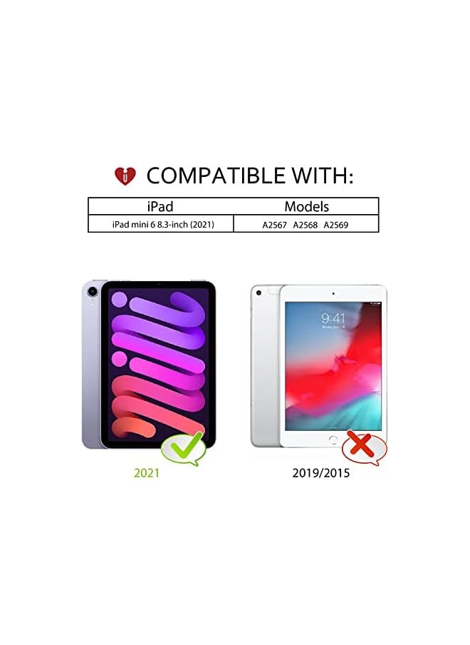 AMGREEN - iCarez Anti-Glare Matte Screen Protector for iPad Mini 6 2021/mini 7 2024 (A17 Pro) 8.3-inch Paper Feeling Reduce Fingerprint Bubble Free with Hinge Installation - Image 1
