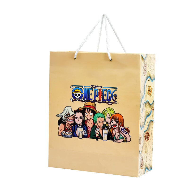 PPJ ® -HAPPY BIRTHDAY (CARTOON ANIME THEME) PARTY (30 Pcs.) PAPER CARRY BAG, 10 Inch X 12 Inch X 4 Inch RETURN GIFT/HAPPY BIRTHDAY/RETURN GIFTS/GIFTS/GIFT BAGS/GIFT COVERS (Pack of 30) - Image 1