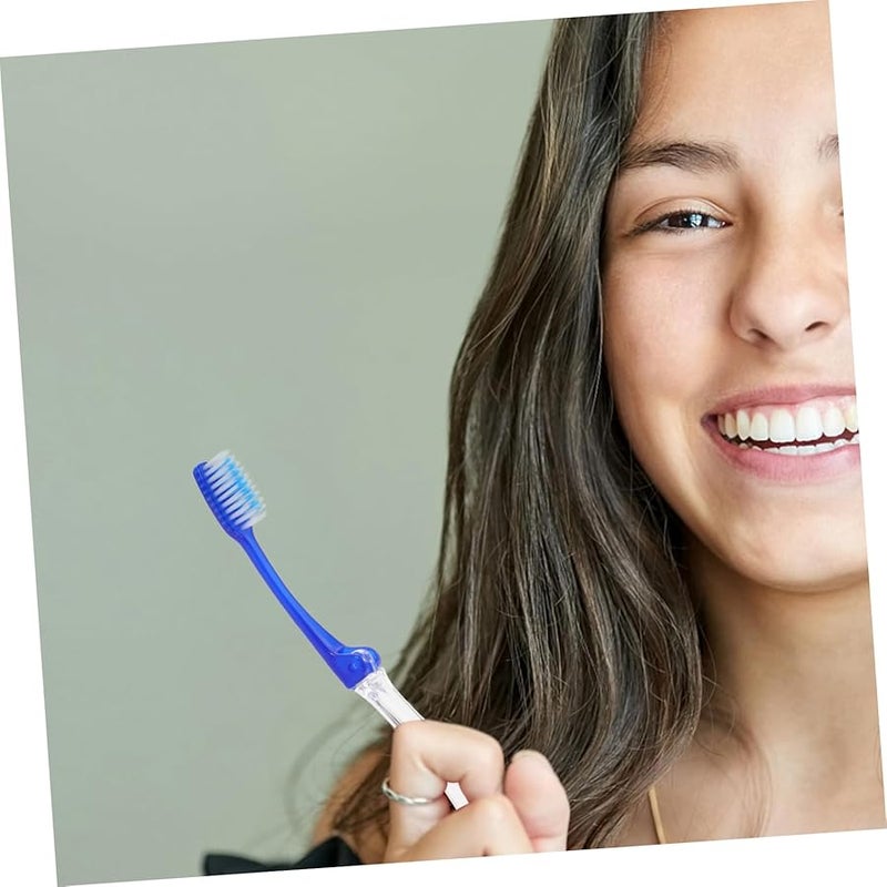 FRCOLOR 30 Pcs Portable Folding Toothbrush Set Of 3 For Travel Camping Business Trips - Image 5