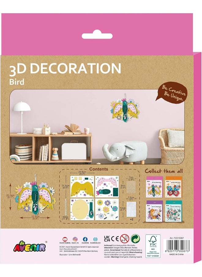 Avenir Avenir 3D Decoration - Bird Kit  - Image 2