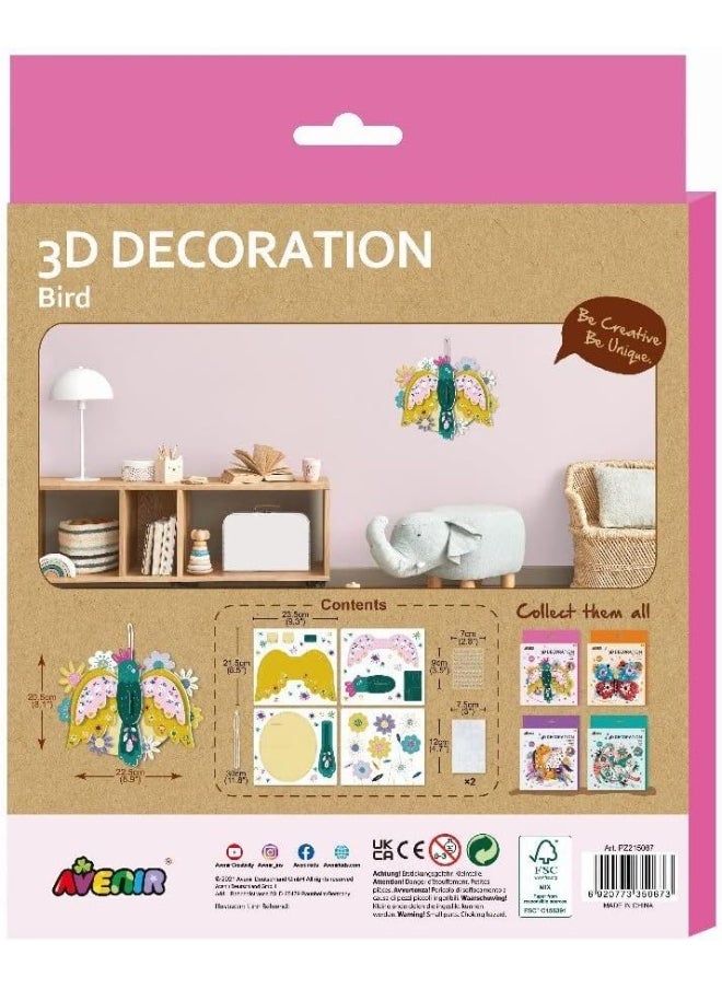 Avenir - Avenir 3D Decoration - Bird Kit - Image 1