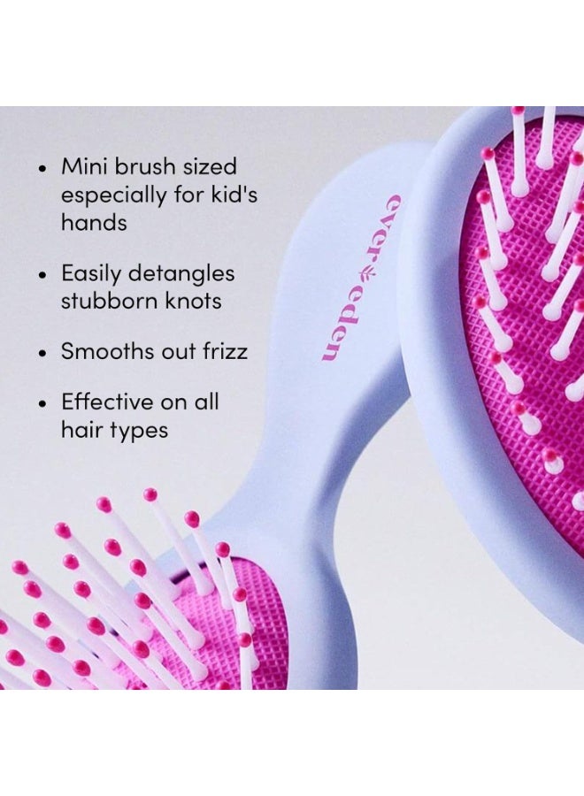 Evereden Happy Hair Duo for Kids: Vegan Shampoo and Conditioner Set with Detangler Brush - Strengthens & Smooths All Hair Types - Image 5