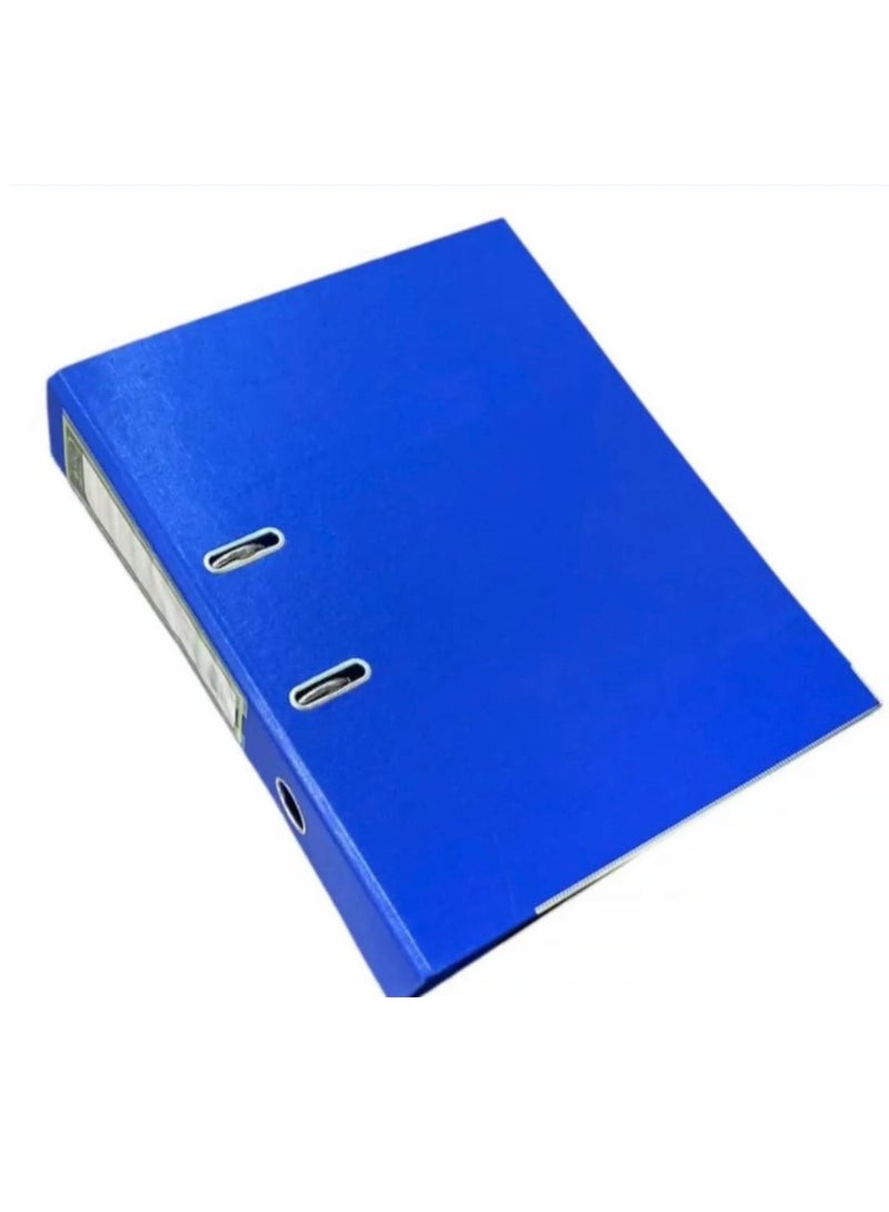 SBC Large file with two rings, blue color, for storing and preserving papers in the office and school - Image 2
