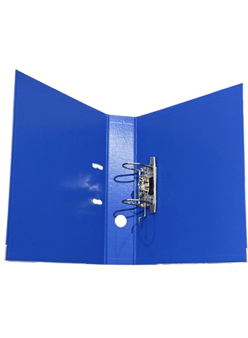 SBC Large file with two rings, blue color, for storing and preserving papers in the office and school - Image 3